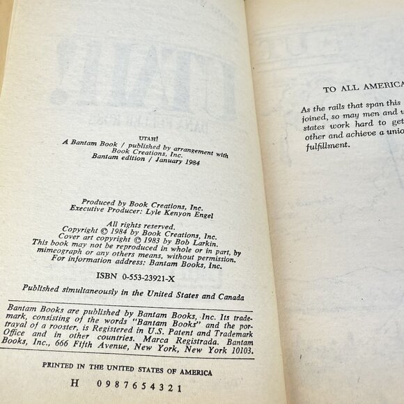 ✅Wagons West Series Dana Fuller Ross Idaho Wisconsin Texas Oregon Washington Uta - Picture 5 of 5